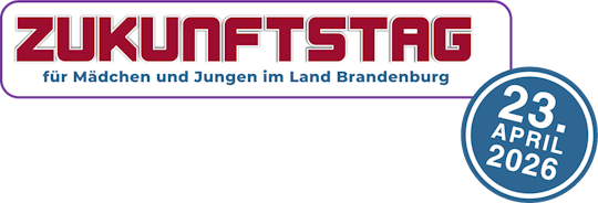 Logo des Zukunftstages für Mädchen und Jungen in Brandenburg